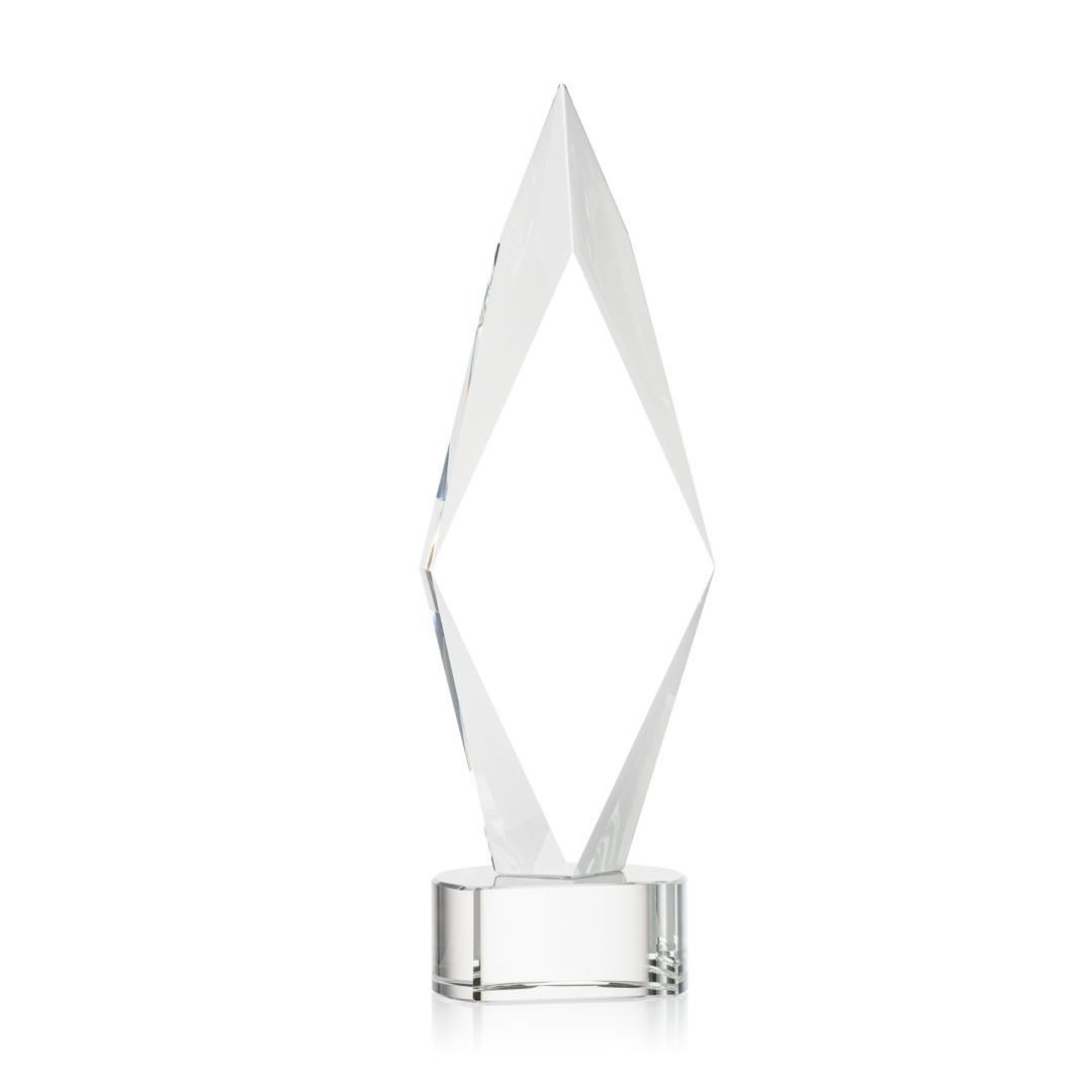 Manilow VividPrint™ Award on Paragon Base - Clear 7