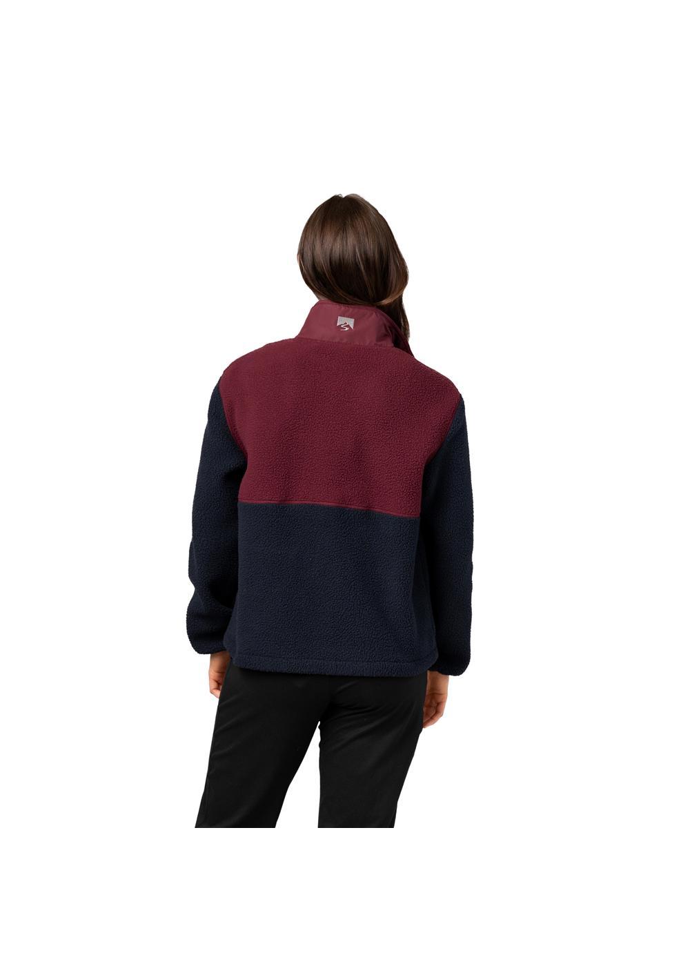 Storm Creek Women's Warm Up Colorblock Sherpa Fleece Jacket