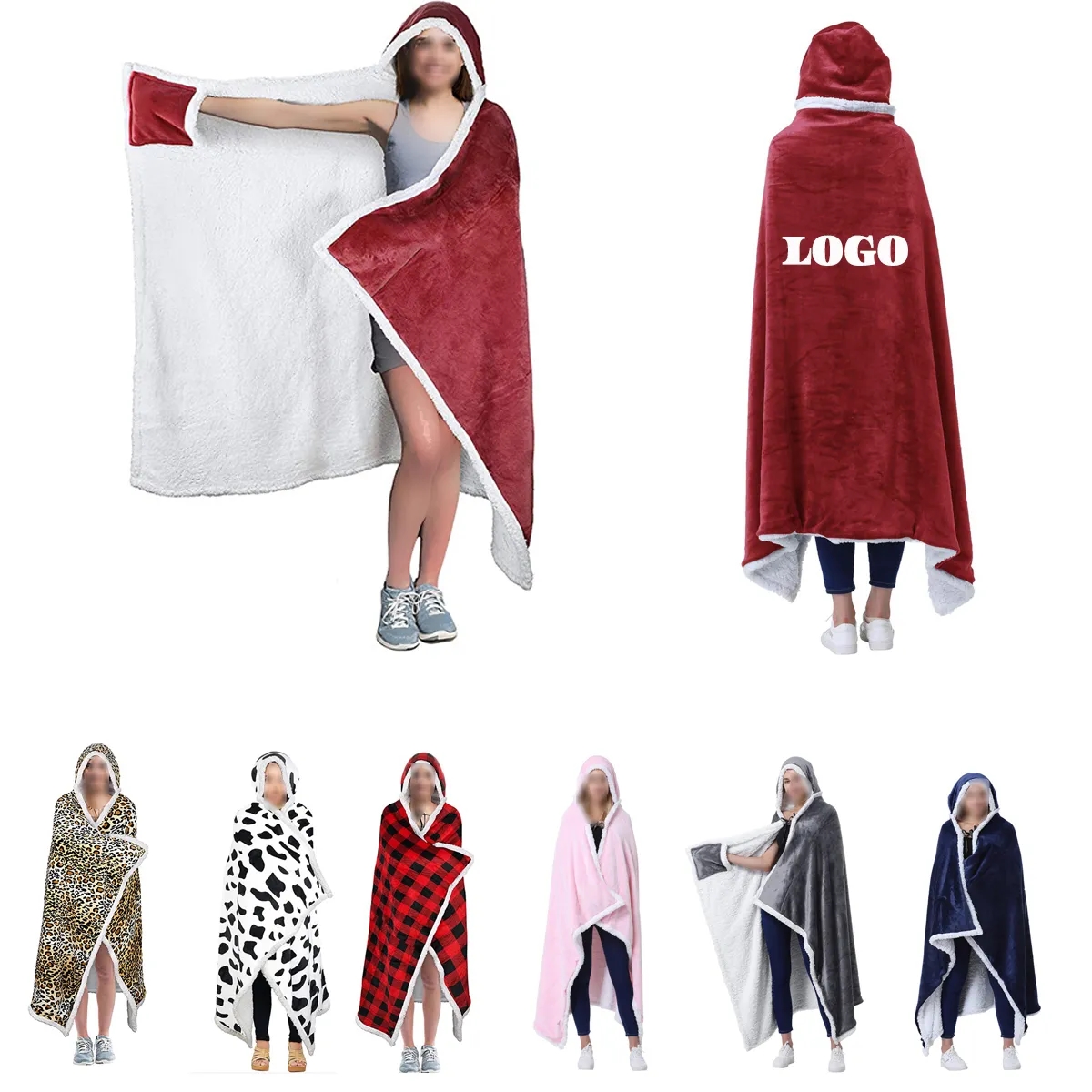 Wearable Blanket Hoodie 1