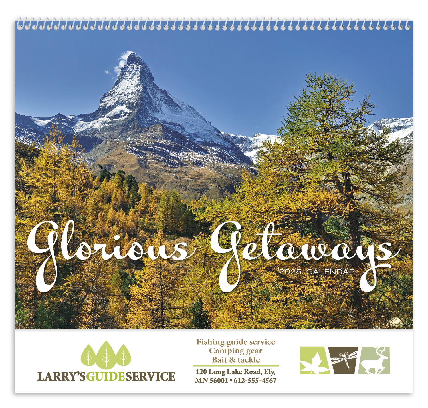 Good Value™ Glorious Getaways - Spiral Calendar 23