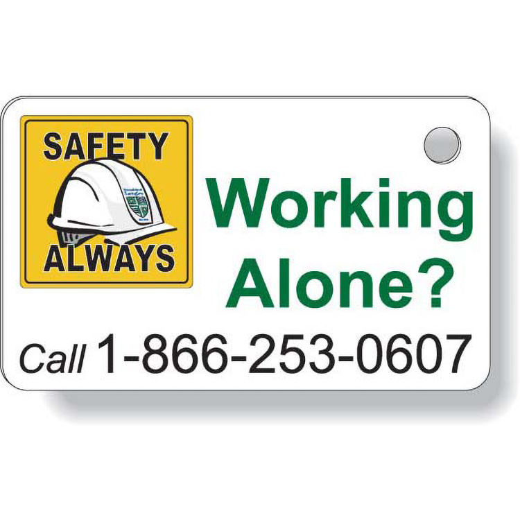 Plastic Key Tag .030 Compressed Laminated PVC (1.5"x2.5"), Full Colour