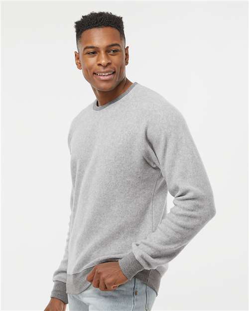 Unisex Flip Side Fleece Crewneck Sweatshirt - 8710 4