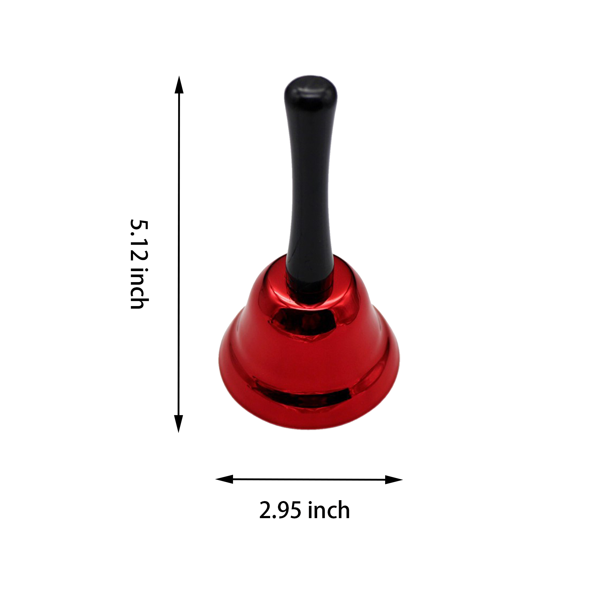 MOQ:20pcs Custom Hand Bell 3
