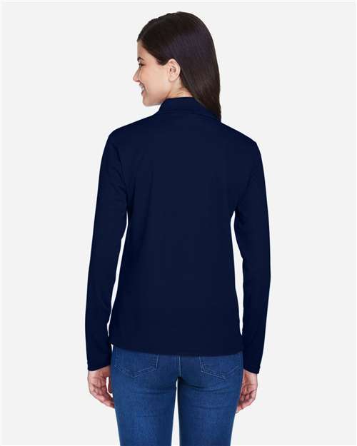 Women's Pinnacle Performance Long Sleeve Piqué Polo - 78192 36