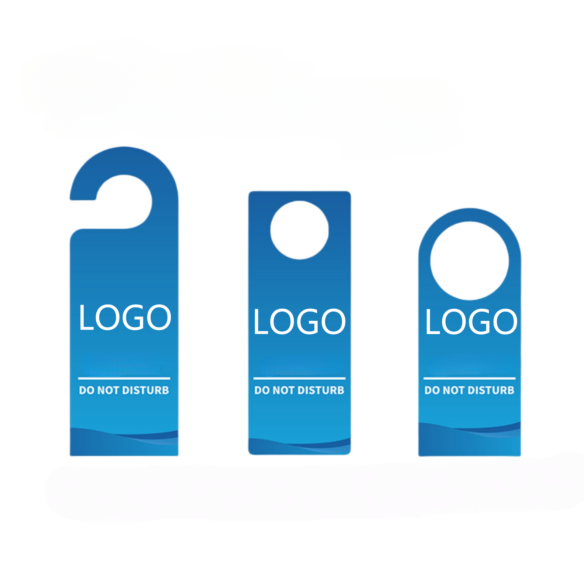 Full-Color Personalized PVC Door Handle Sign 3