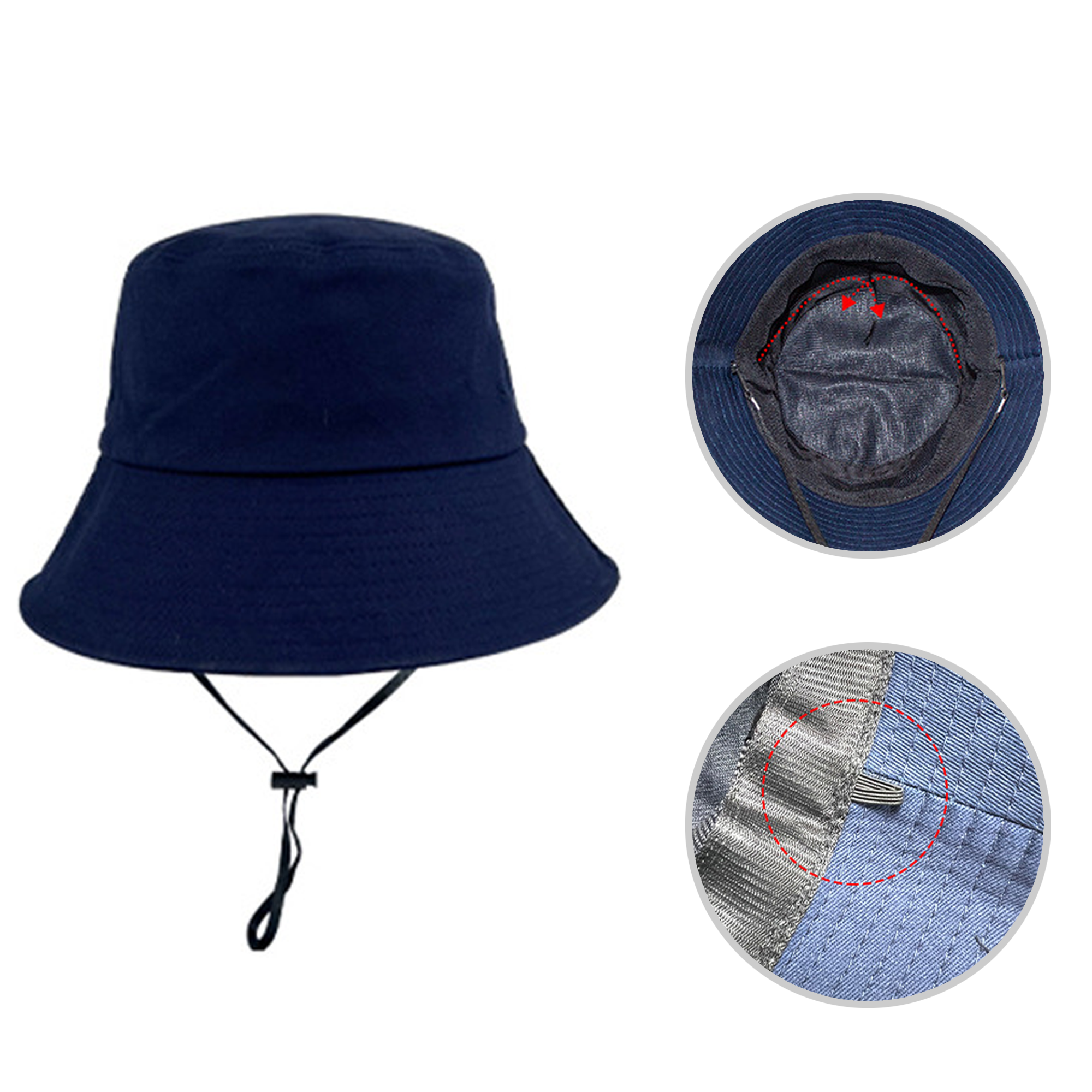 Natural Fiber Bucket Sun Hat 5