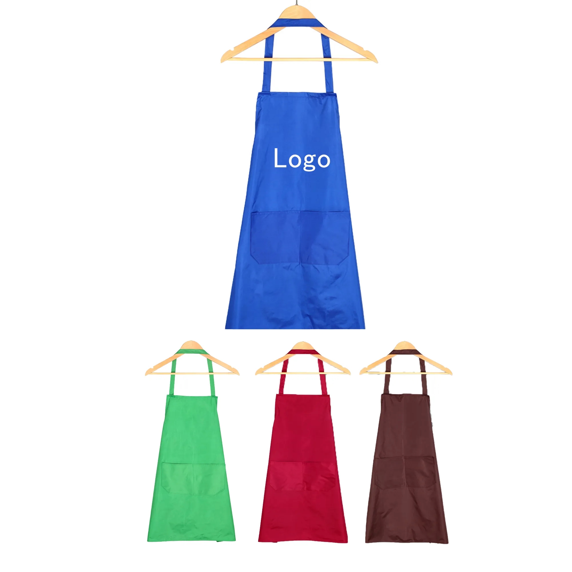 Restaurant Cooking Baking Apron With Pockets