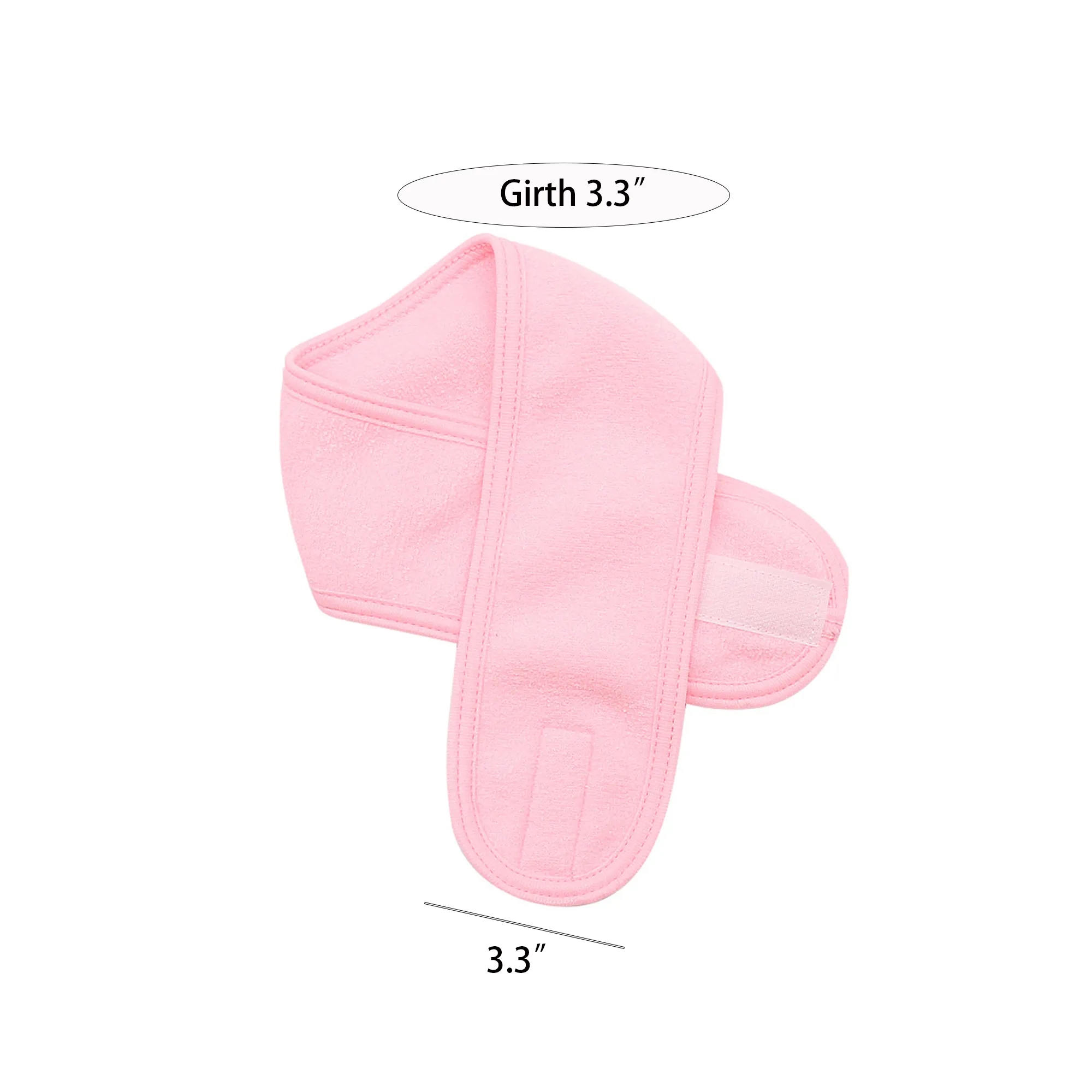 MOQ500 Embroidered Makeup Tie Headband 4