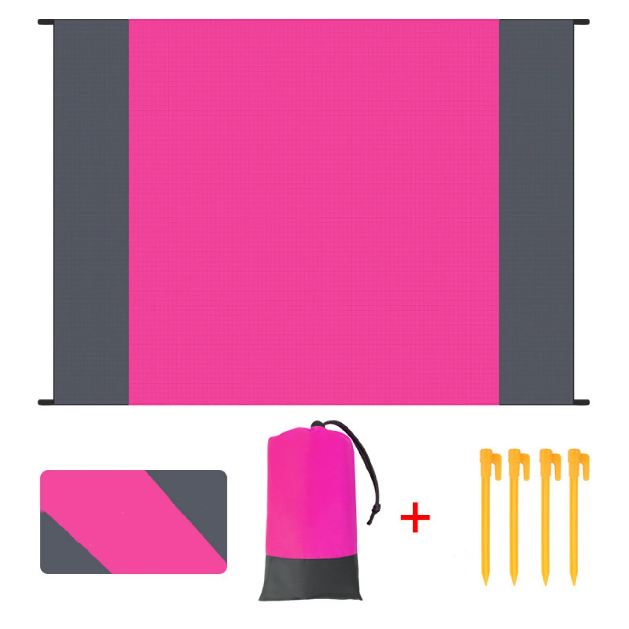Waterproof Sandproof Foldable Beach Blanket Mat 6