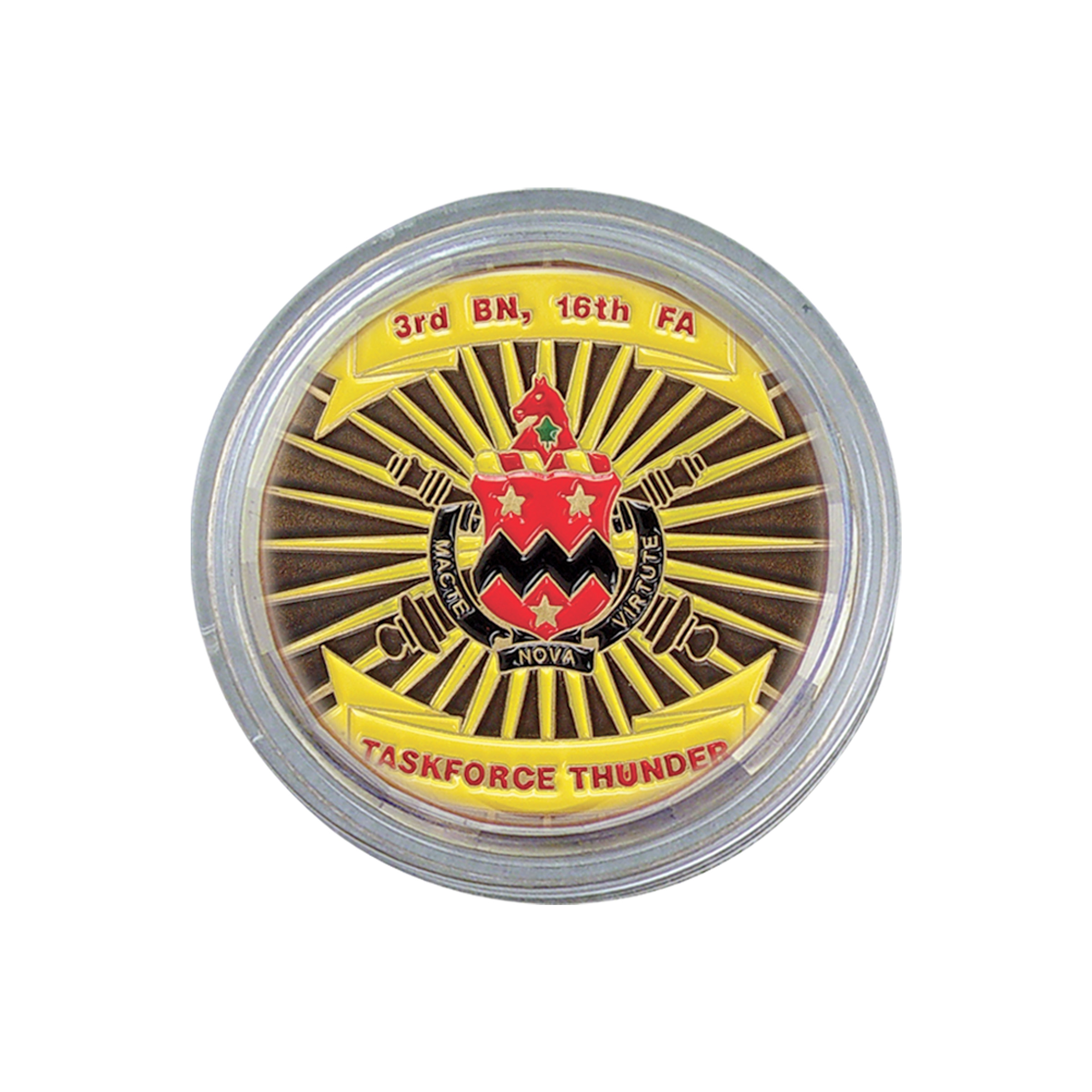 Clear Acrylic Coin Capsule 2