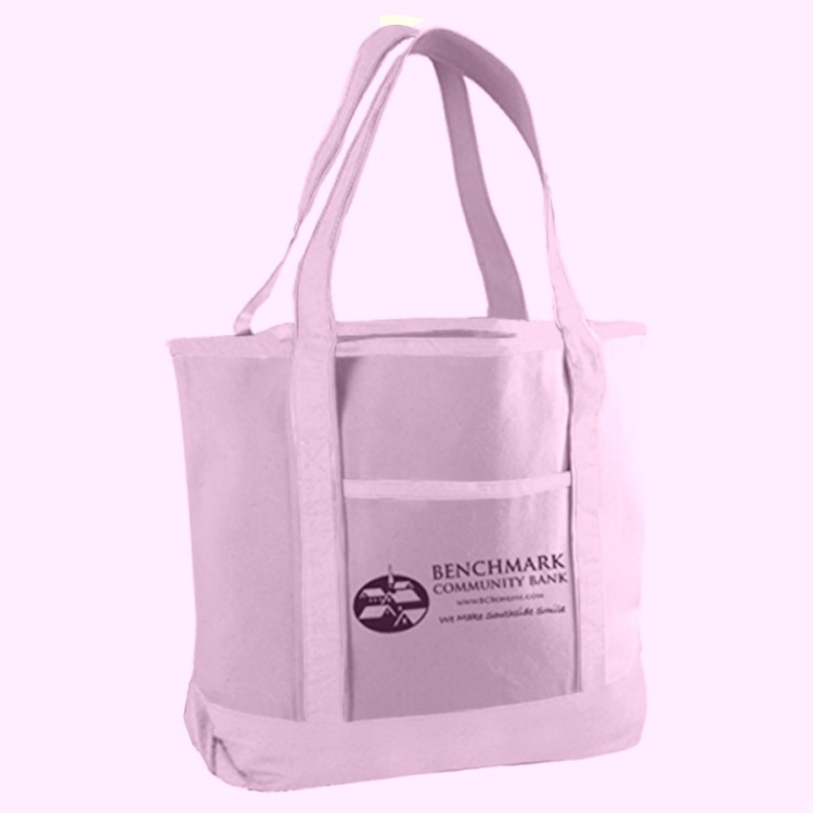 Canvas Deluxe Tote Bag, custom tote bag with logo imprint 6