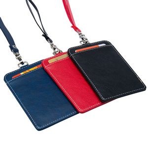 PU Keychain 3 Pockets PU Leather Card Holder 11