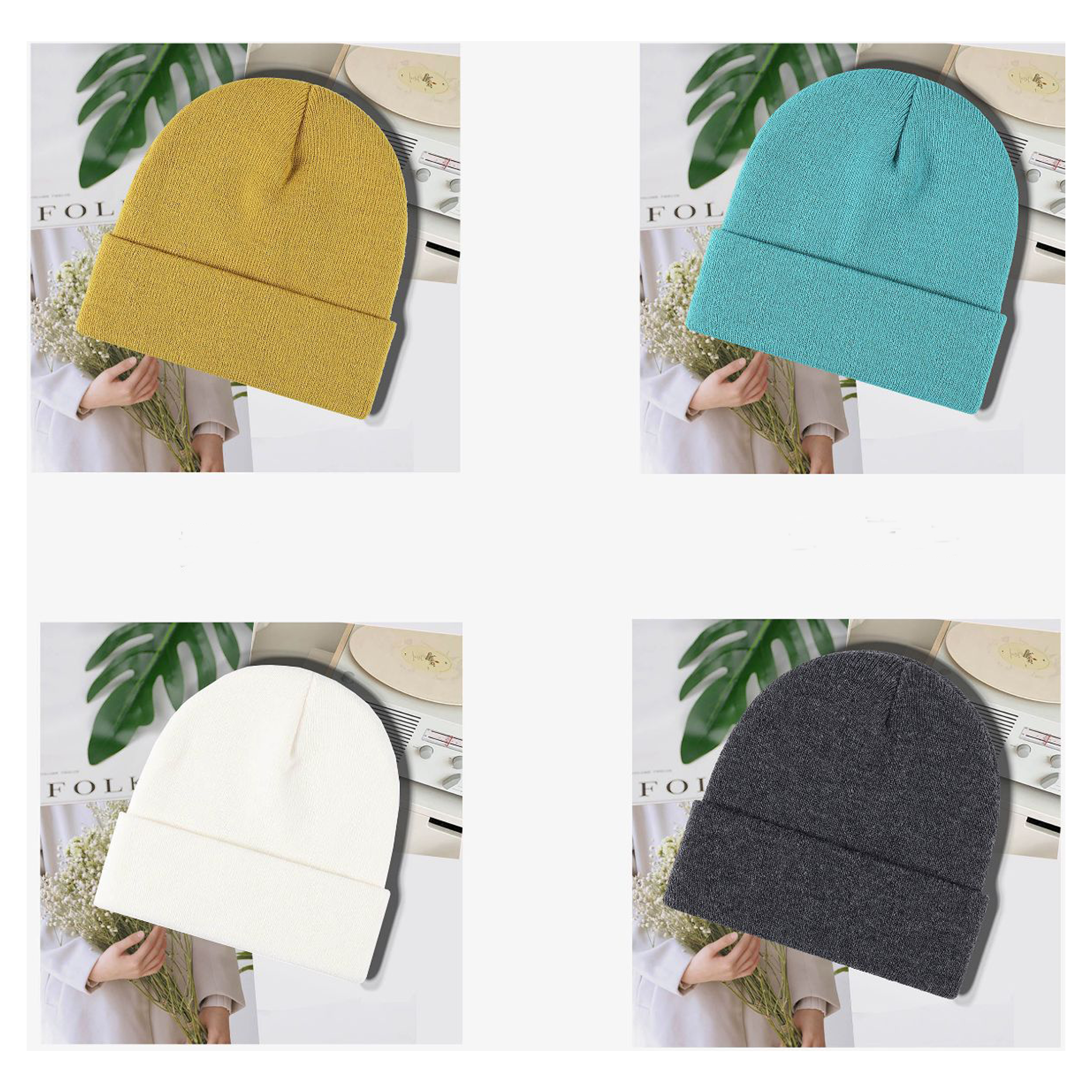 Warm Knit Hat 2