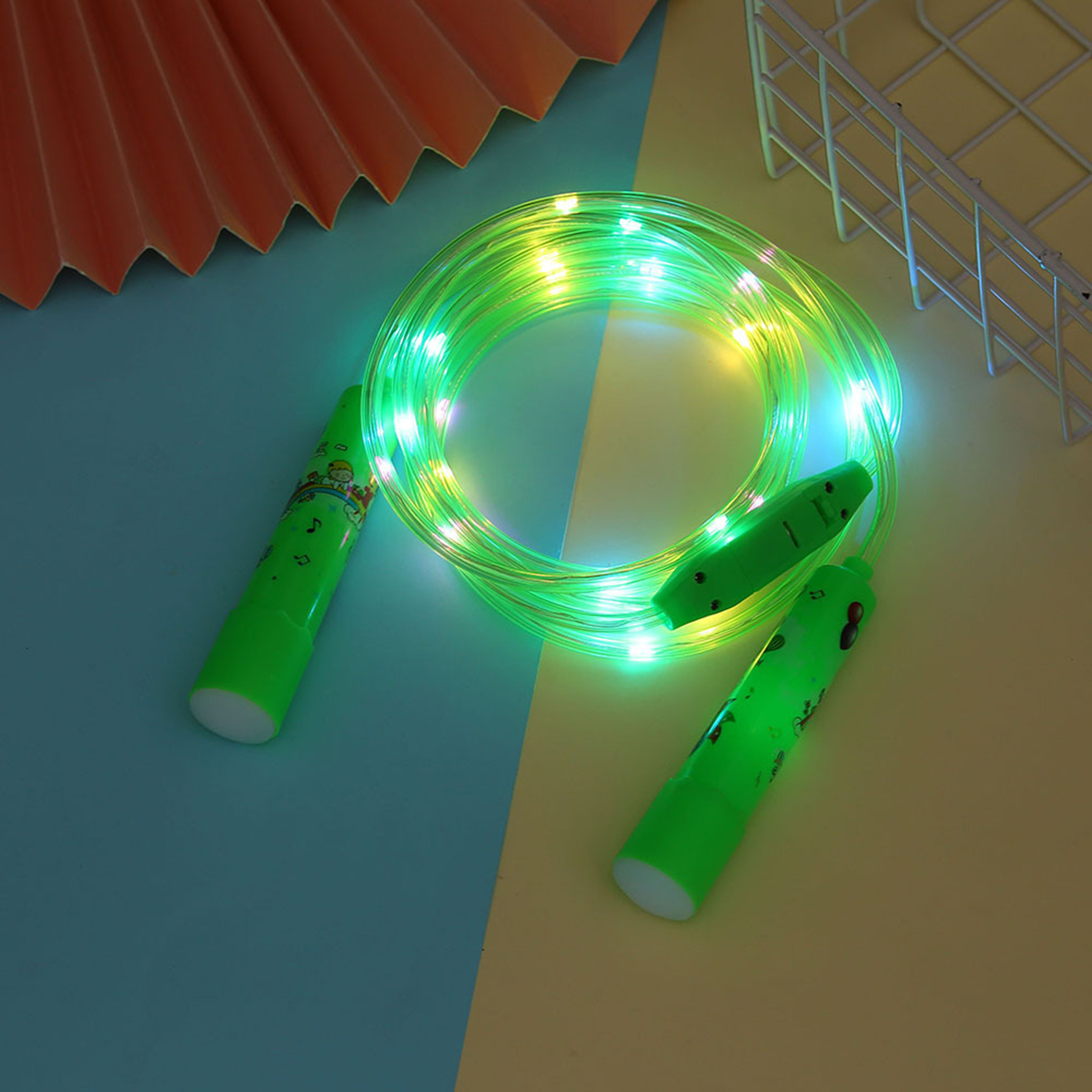 Light Up Flashing Color Changing Skipping Led Jump Rope 3