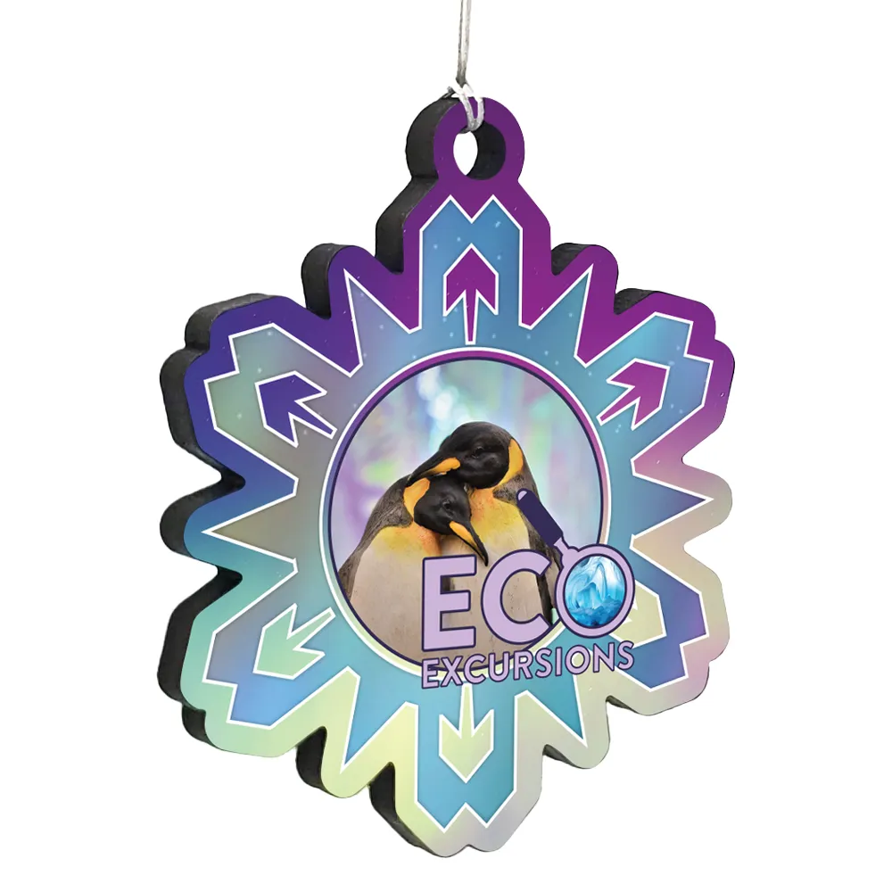 1/4" Recycled Wood Ornaments 7