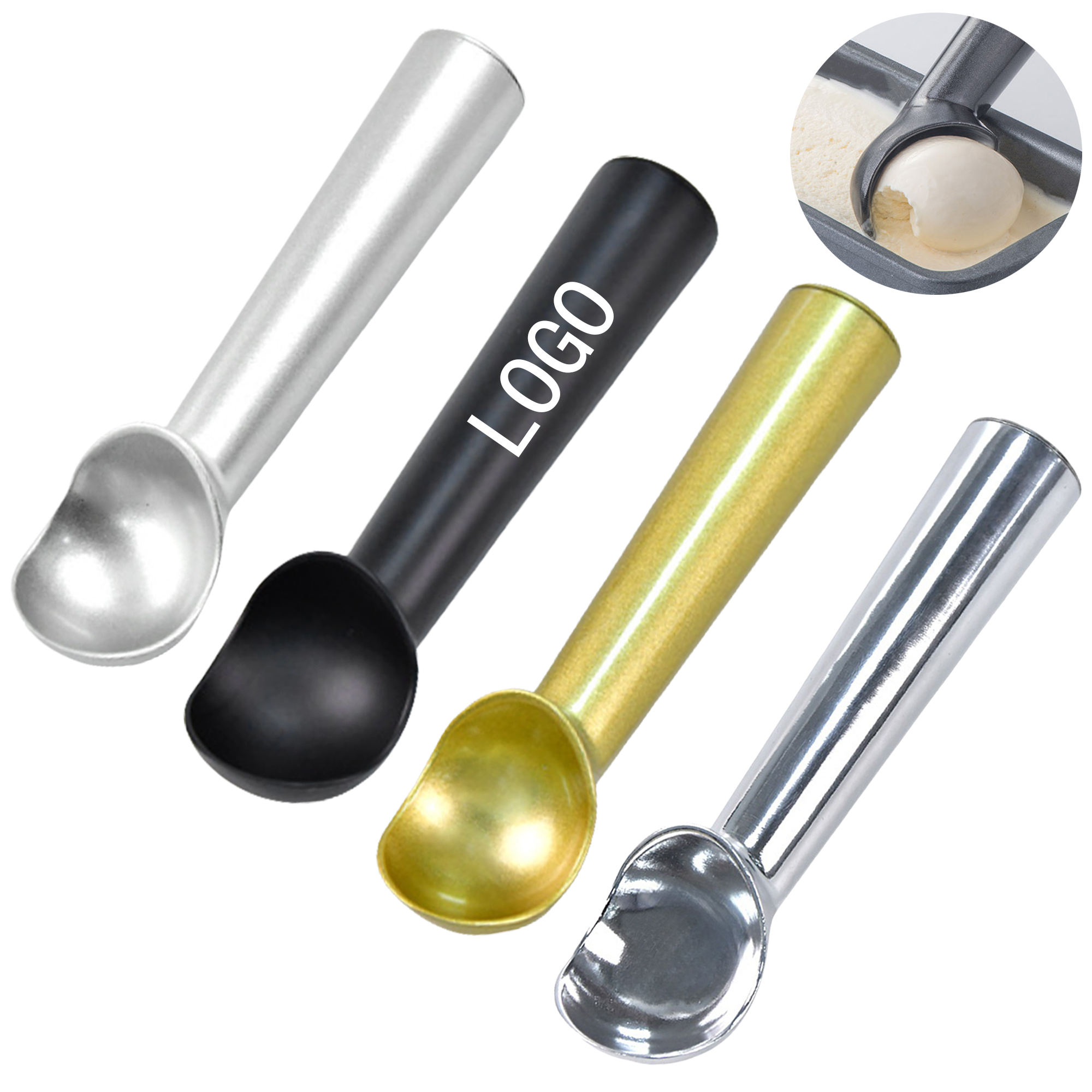 Ice Cream Scoop Aluminum 2