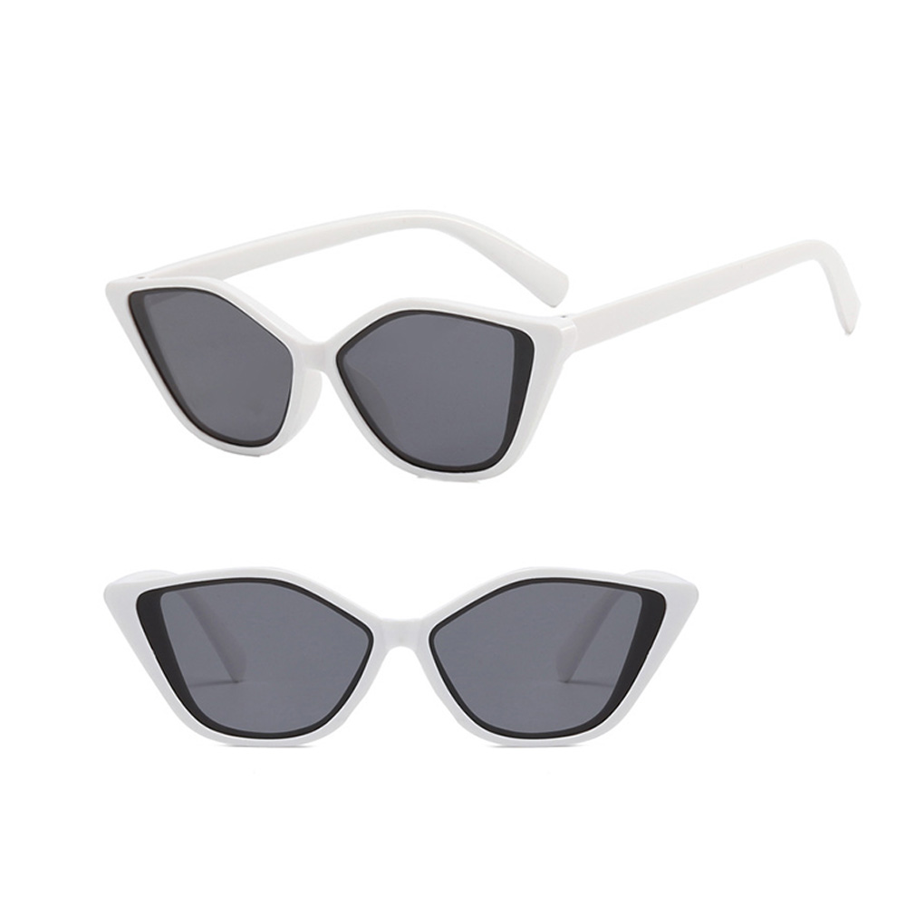 Irregular cat eye retro sunglasses 6