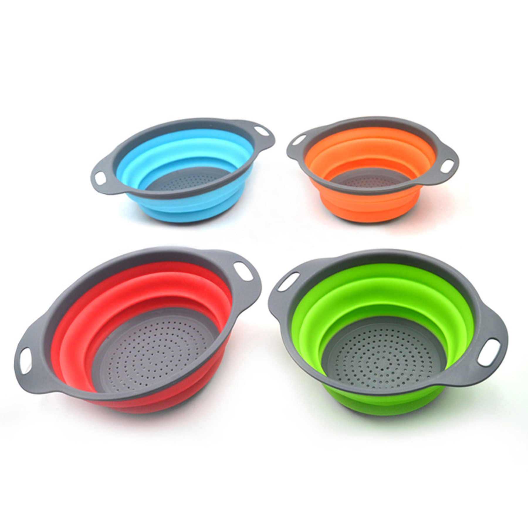 Kitchen Foldable Drain Basket 2