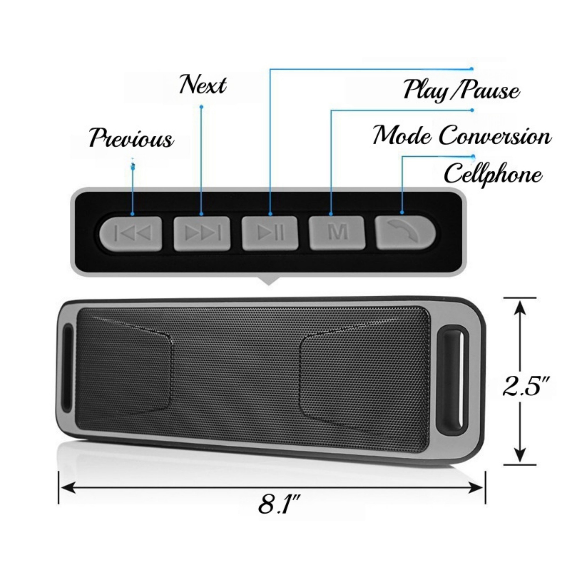 Outdoor Portable Wireless Bluetooth Speaker 3