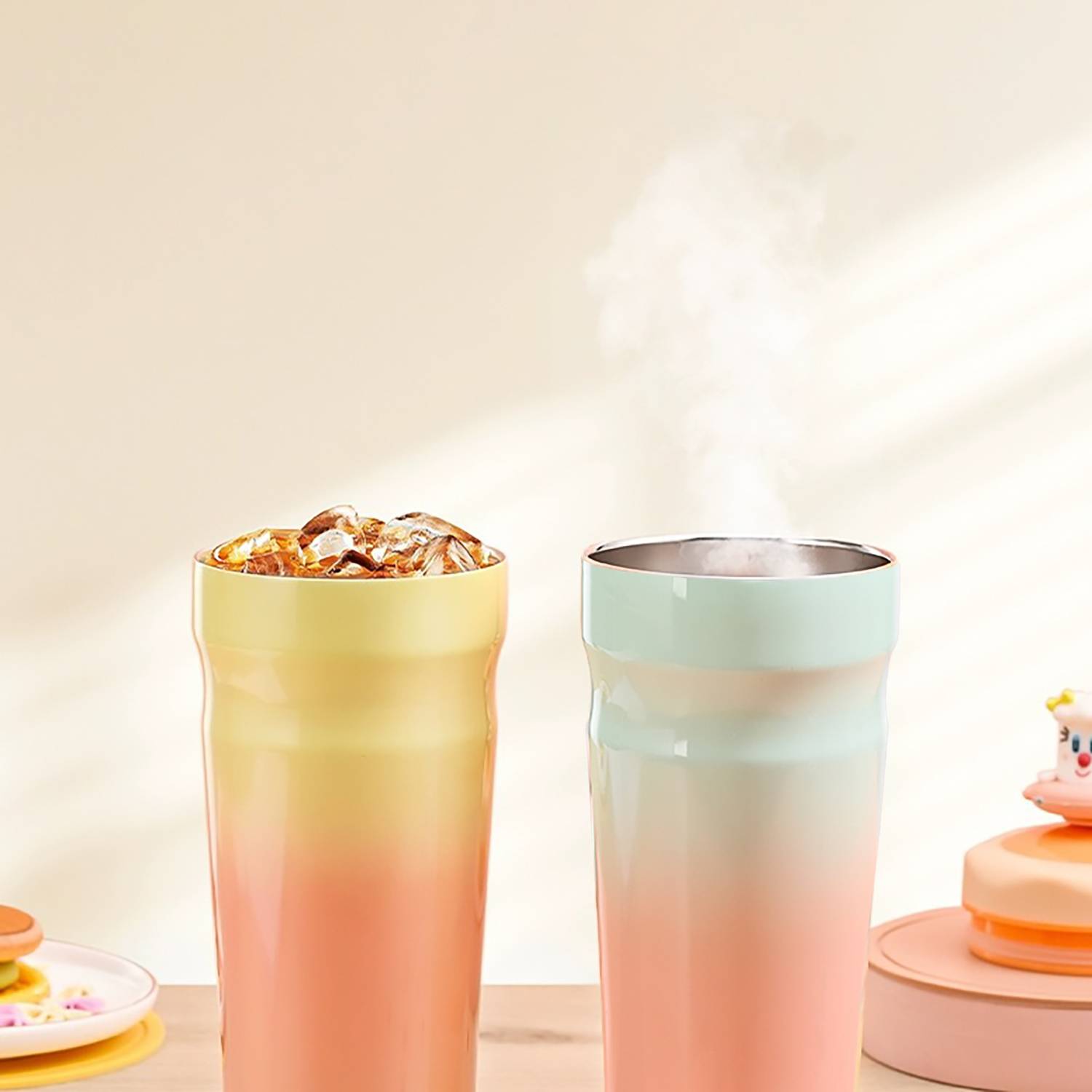 24oz Cute Stainless Steel Vacuum Flask 5