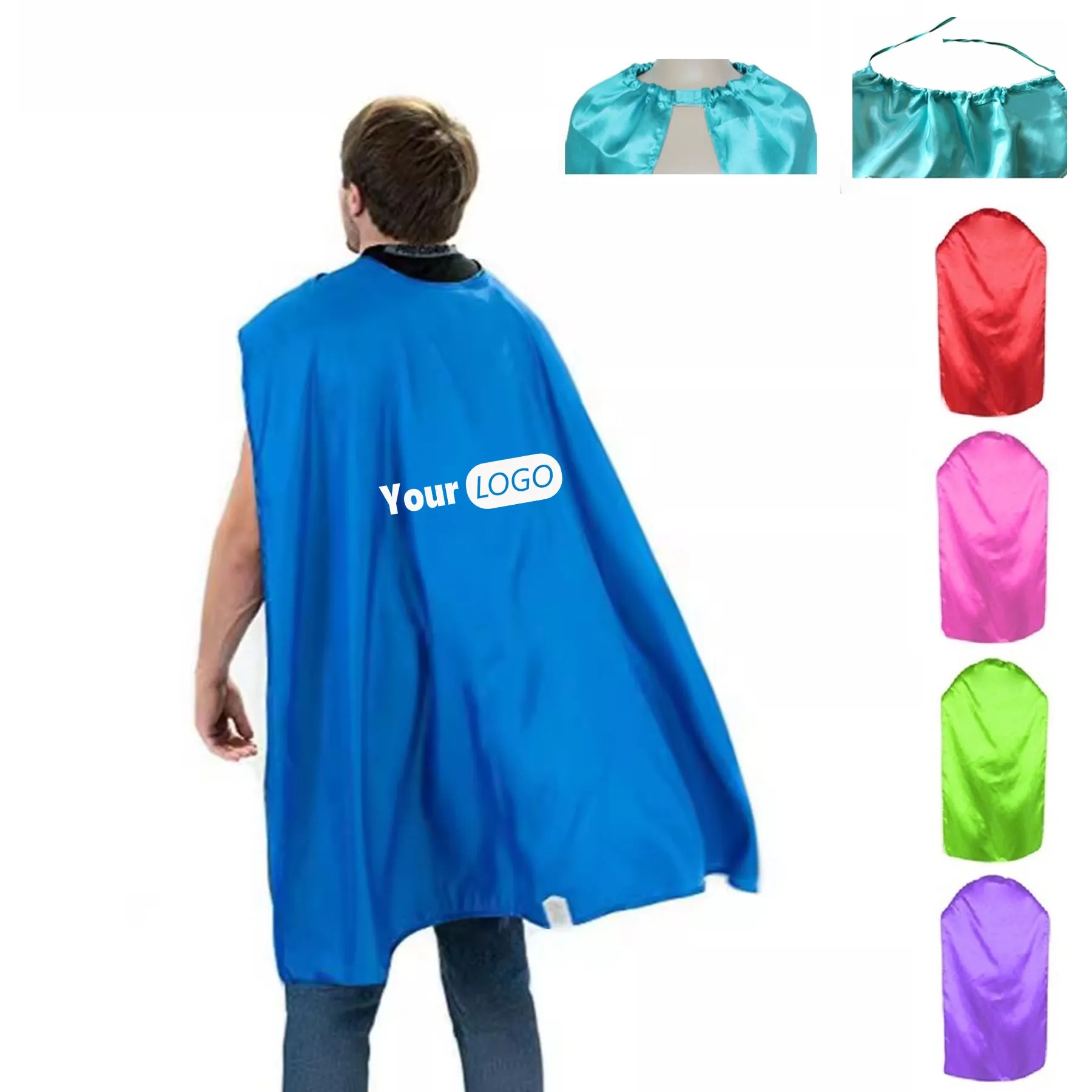Satin Adult Cape Costume 2