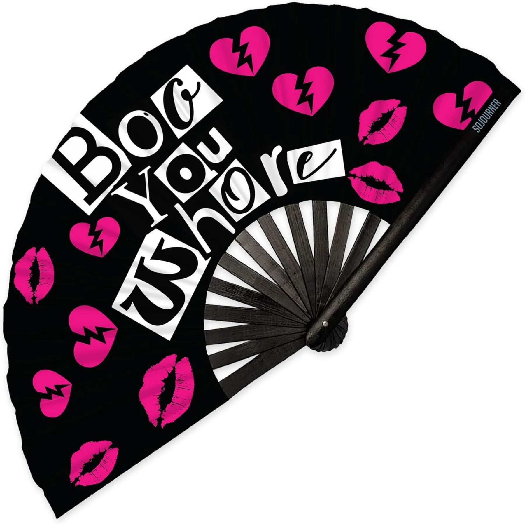 Holiday party rainbow fan 23