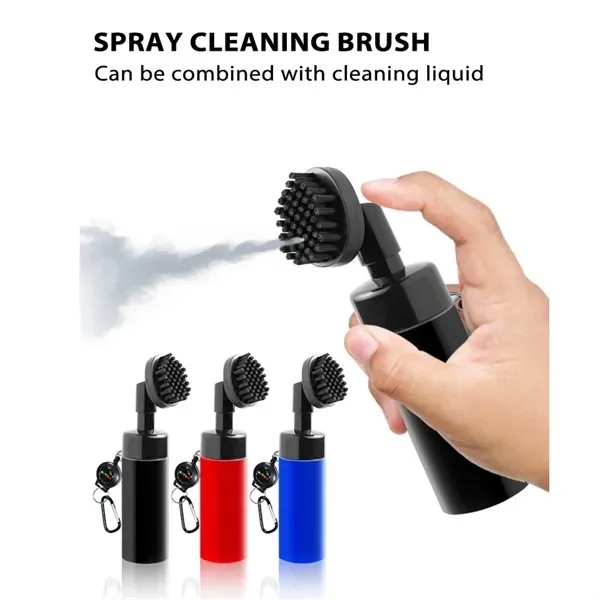 Premium Golf Club Cleaning Brush - Built-In Spray Function 5