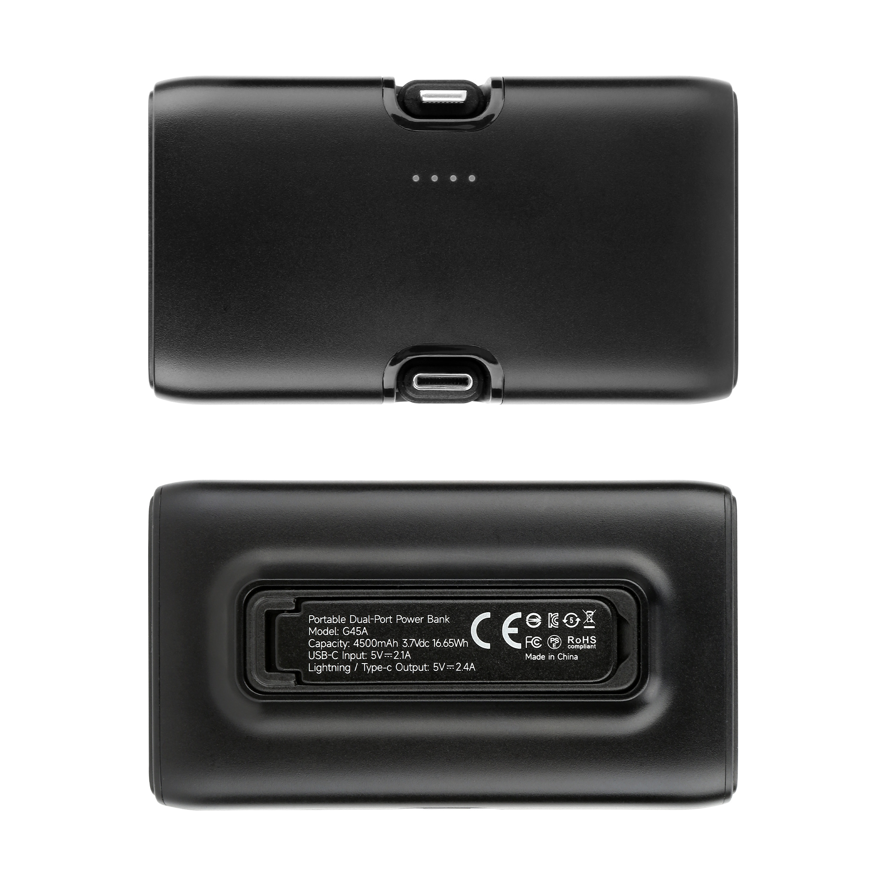 Travel-Friendly 4,500mAh Power Bank 4