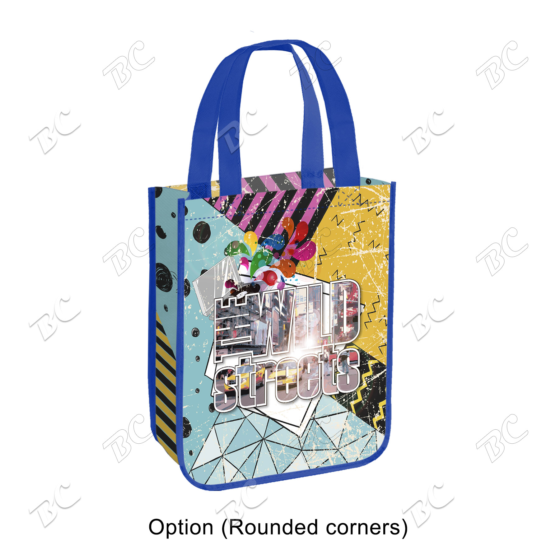 Free Shipping 9.5 x 11.5 Small Quantity Custom All Sides Laminated Bag 4