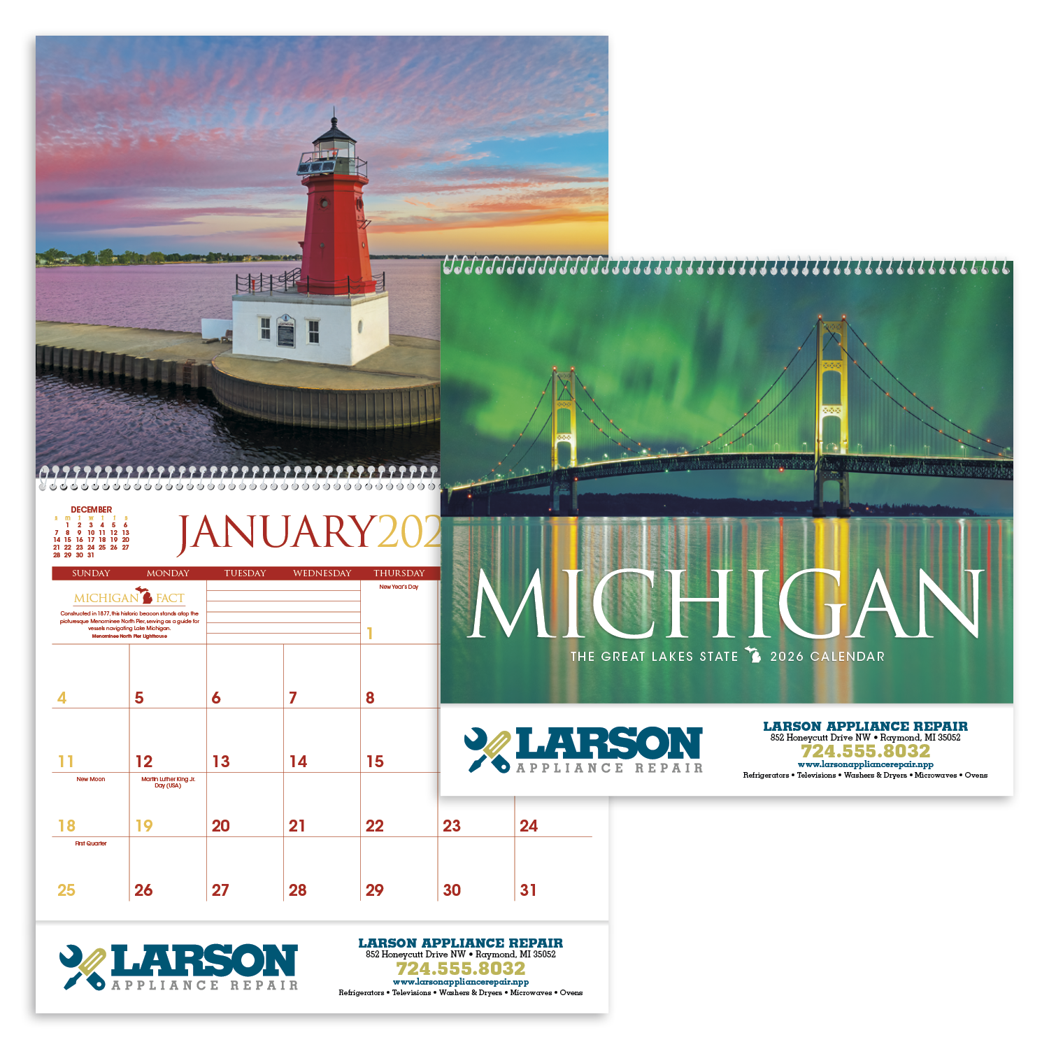 Triumph® Calendars Michigan Calendar 77