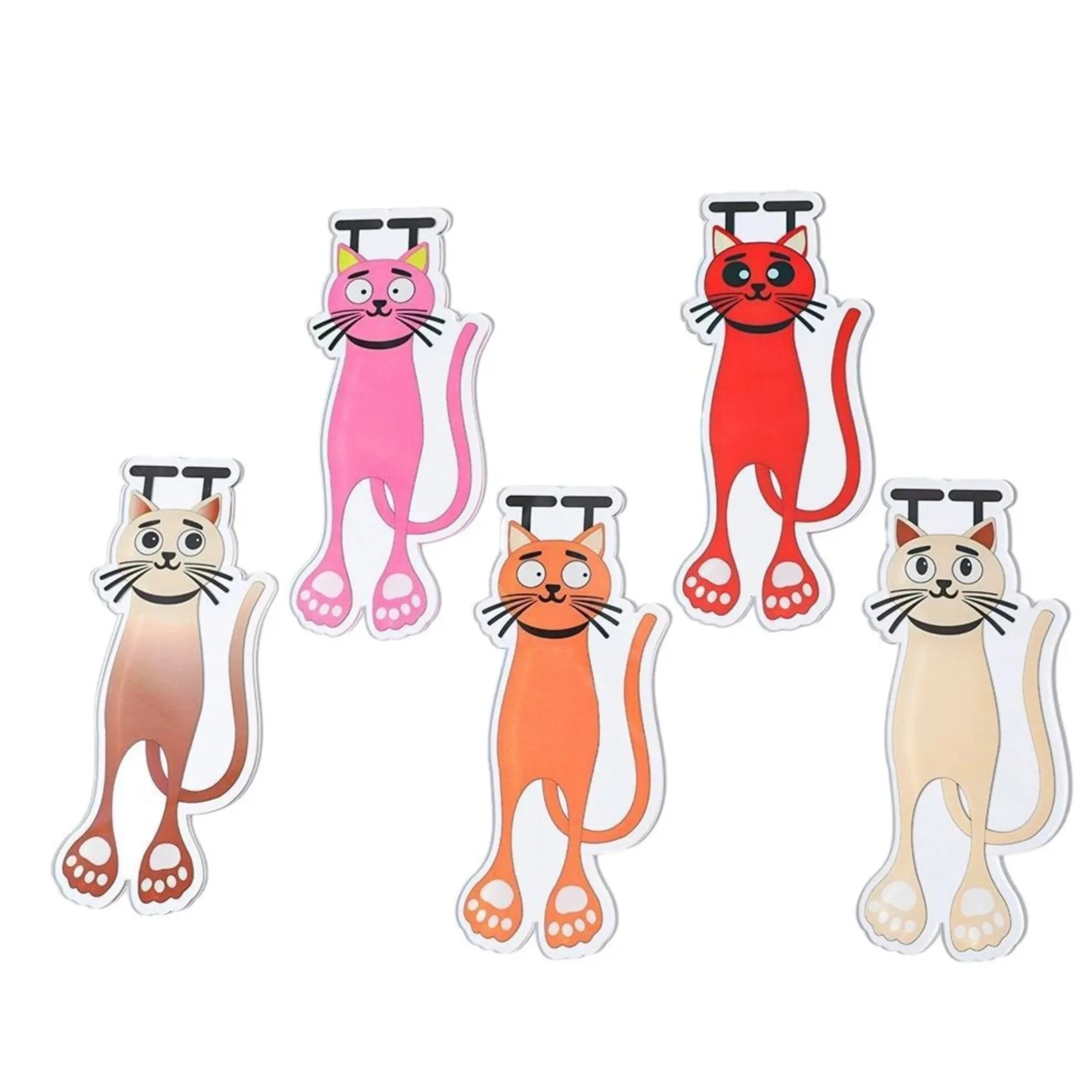 Plastic Bookmark Cat Shaped 3