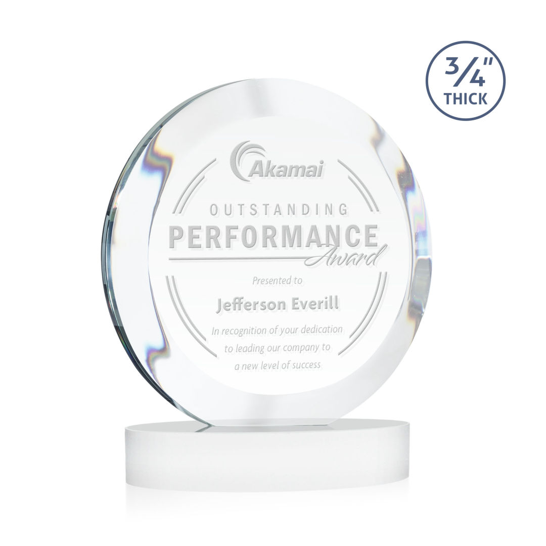 Gibralter Award on Alberton Base - White 4