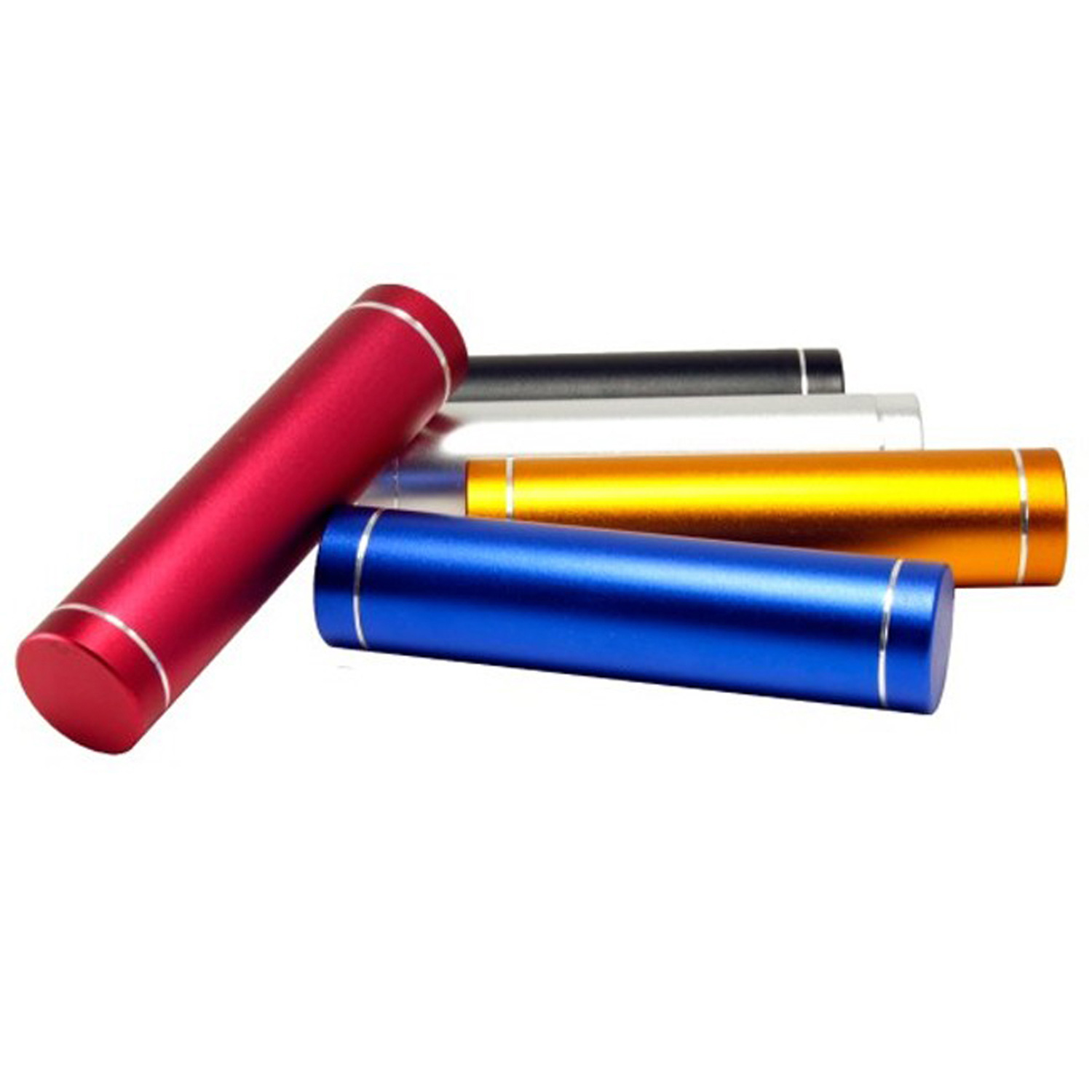 Anodized USA Decorated Aluminum Rockette 2200 mAh Power Bank with Cable 4