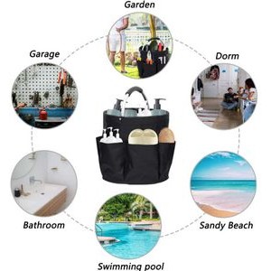 Beach Garden Harvest Shopping Basket Bathroom Storage Wash Bag 4