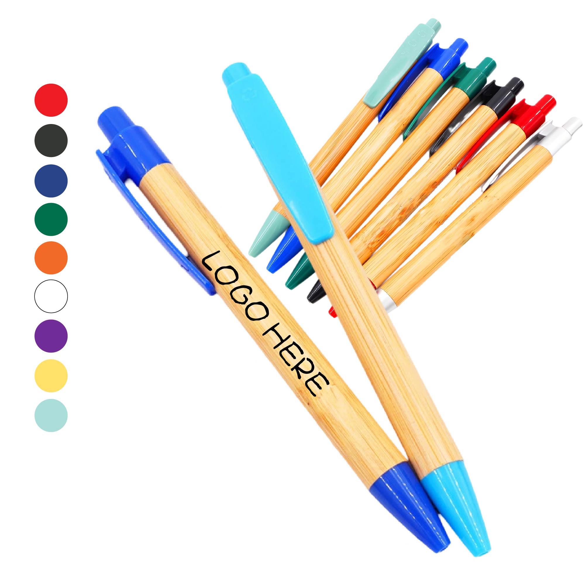 Bamboo Barrel Pens 1