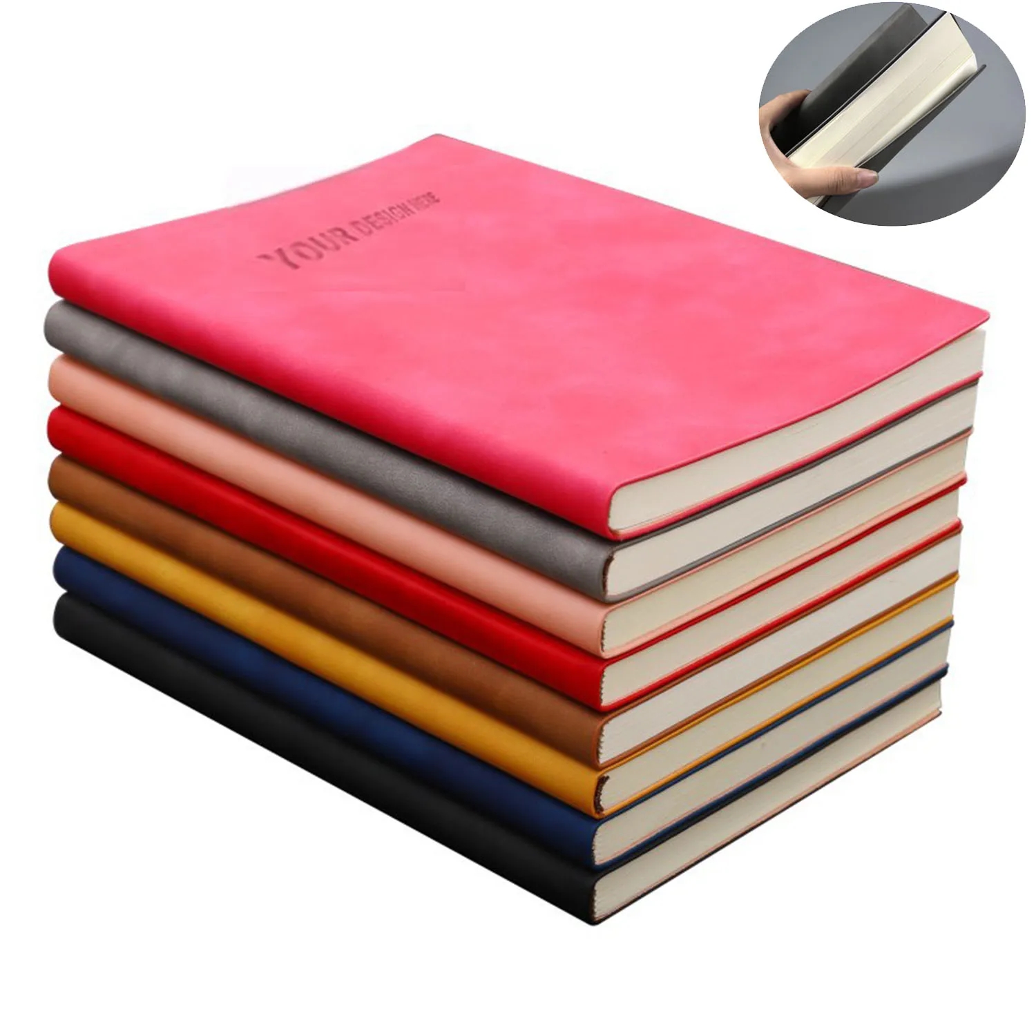 Soft Cover Leather Notebook 2