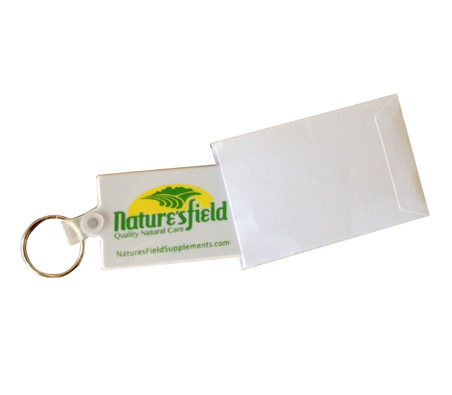 Flexible Soft PVC Keychain with Split Keyring 3