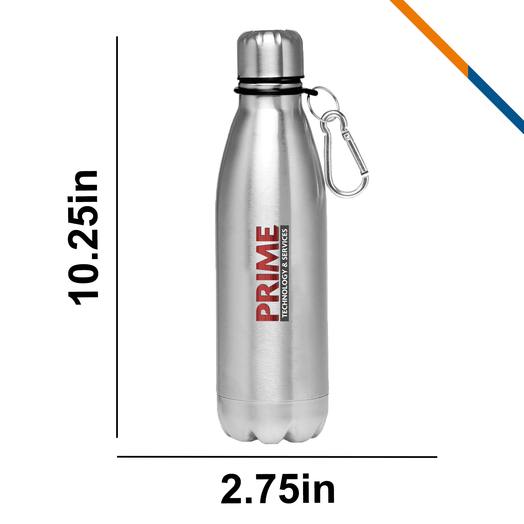Fedo Stainless Steel Water Bottle - 26 OZ., custom water bottle with logo imprint 3
