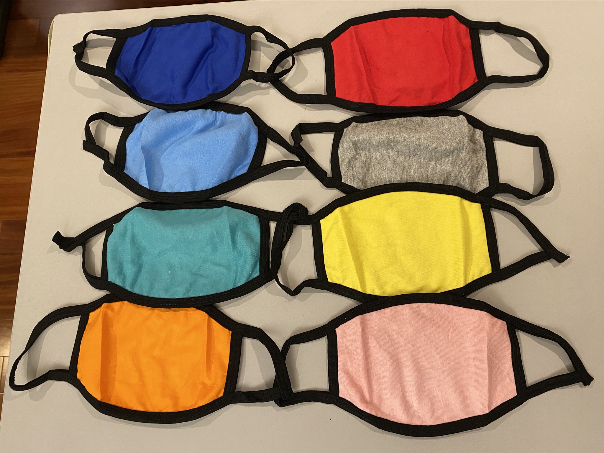 Colored Cotton Face Mask 10