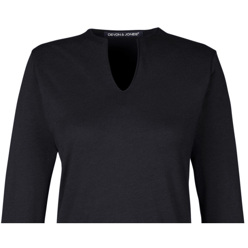 Devon & Jones Ladies' Perfect Fit™ Tailored Open Neckline Top 16