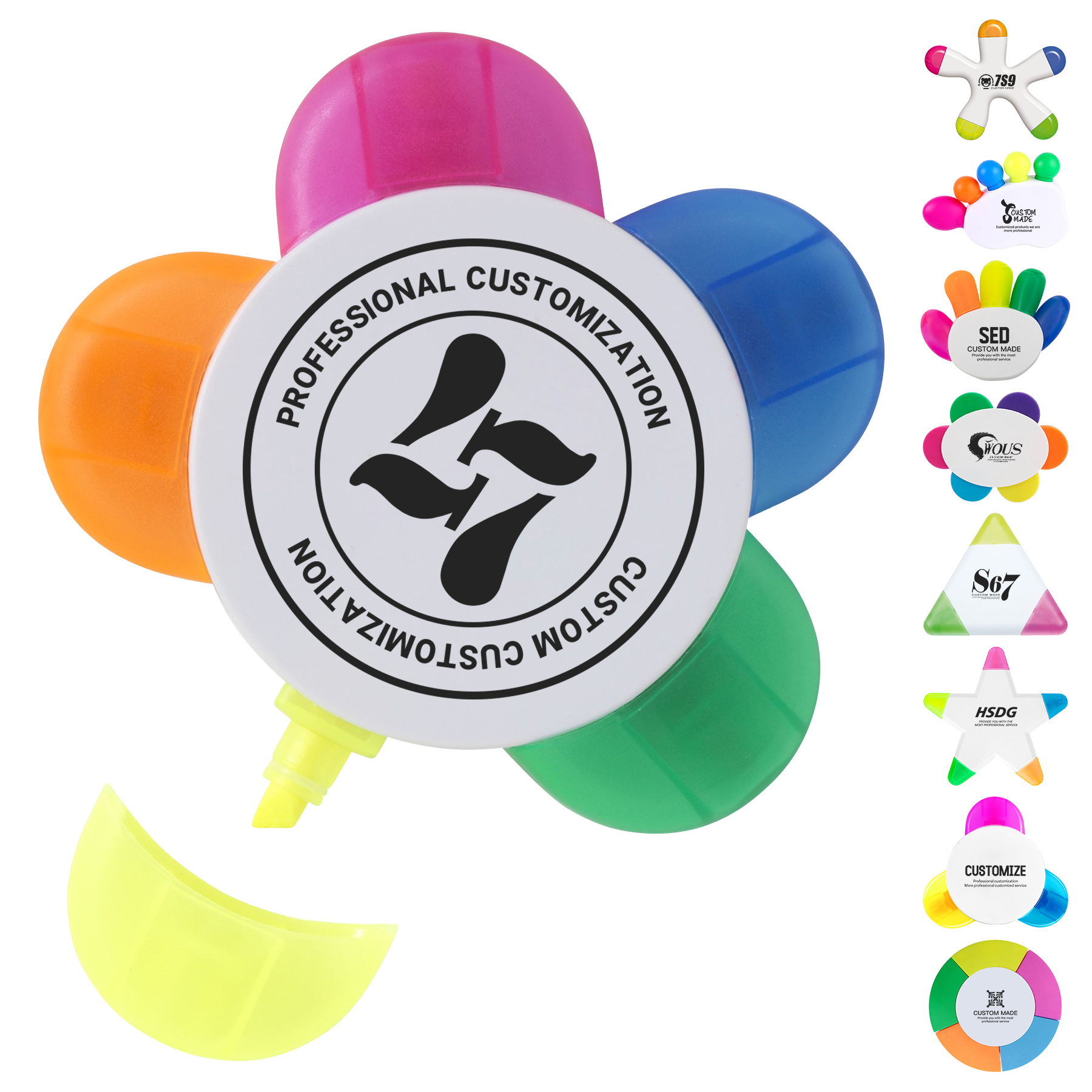 5-In-1 Flower Highlighters 2