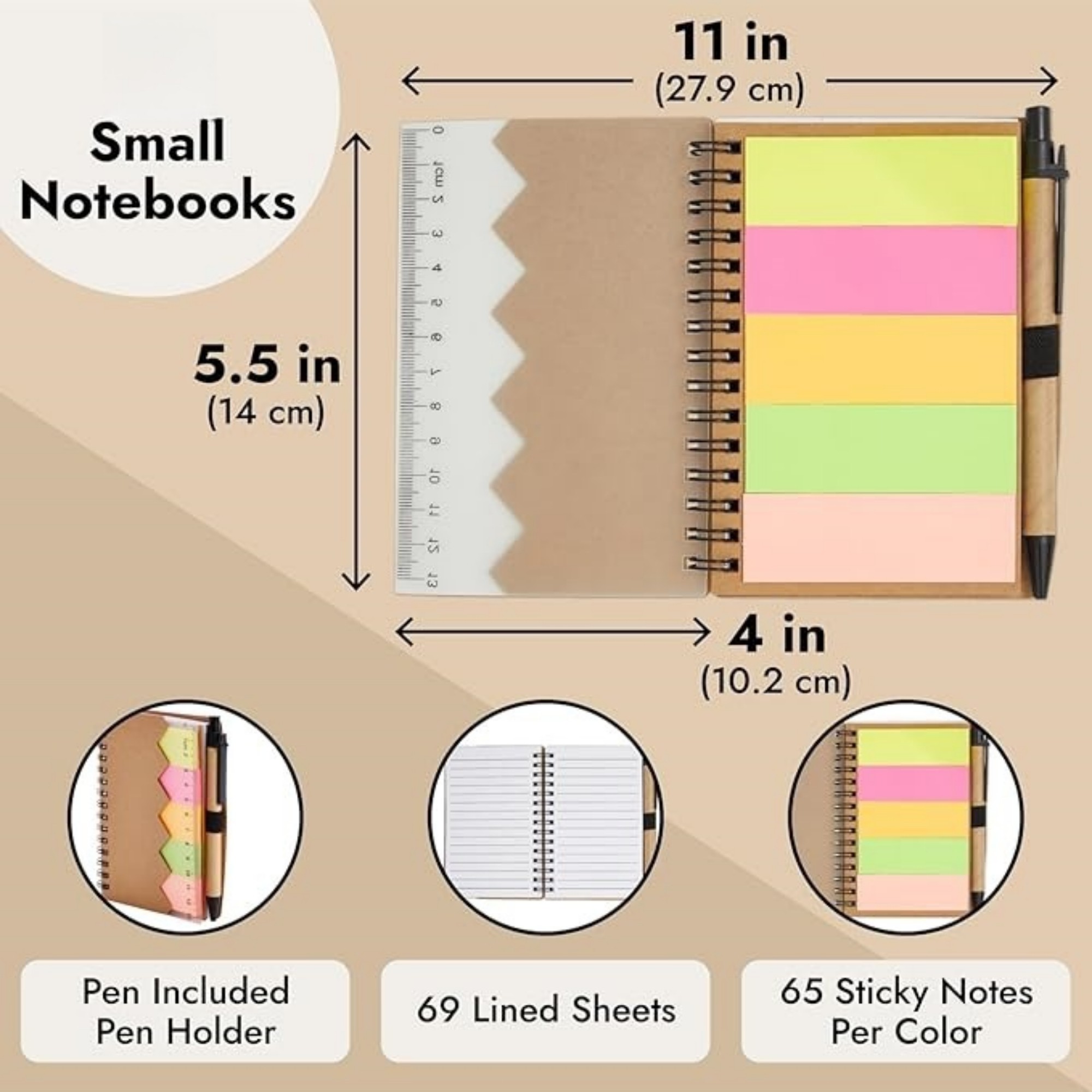 Pocket Notebook With Pen 3