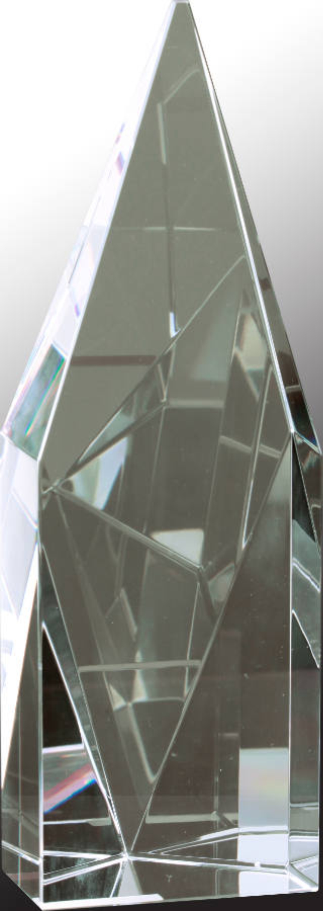 7 3/4" Crystal Diamond Tower Award 3