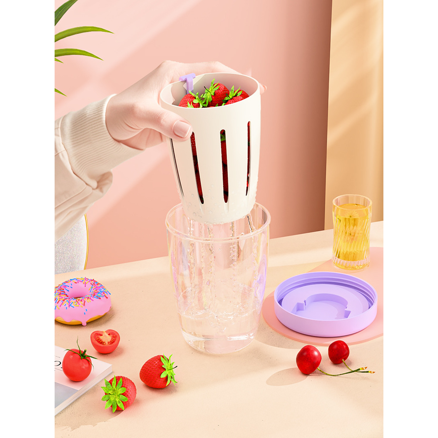 17oz Double Layer Drain Cup 3