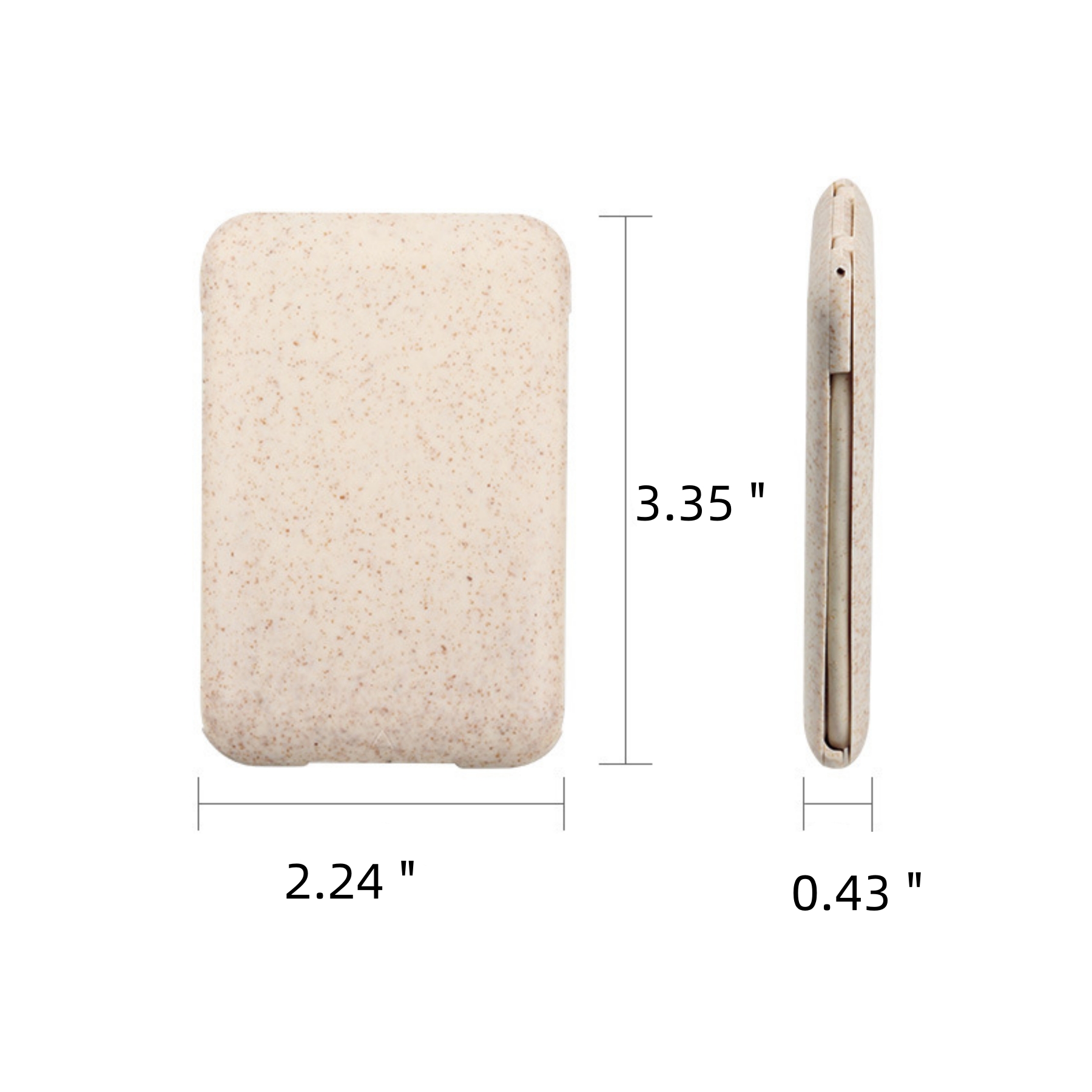 Degradable 3-in-1 Charging Cable w/Case 3