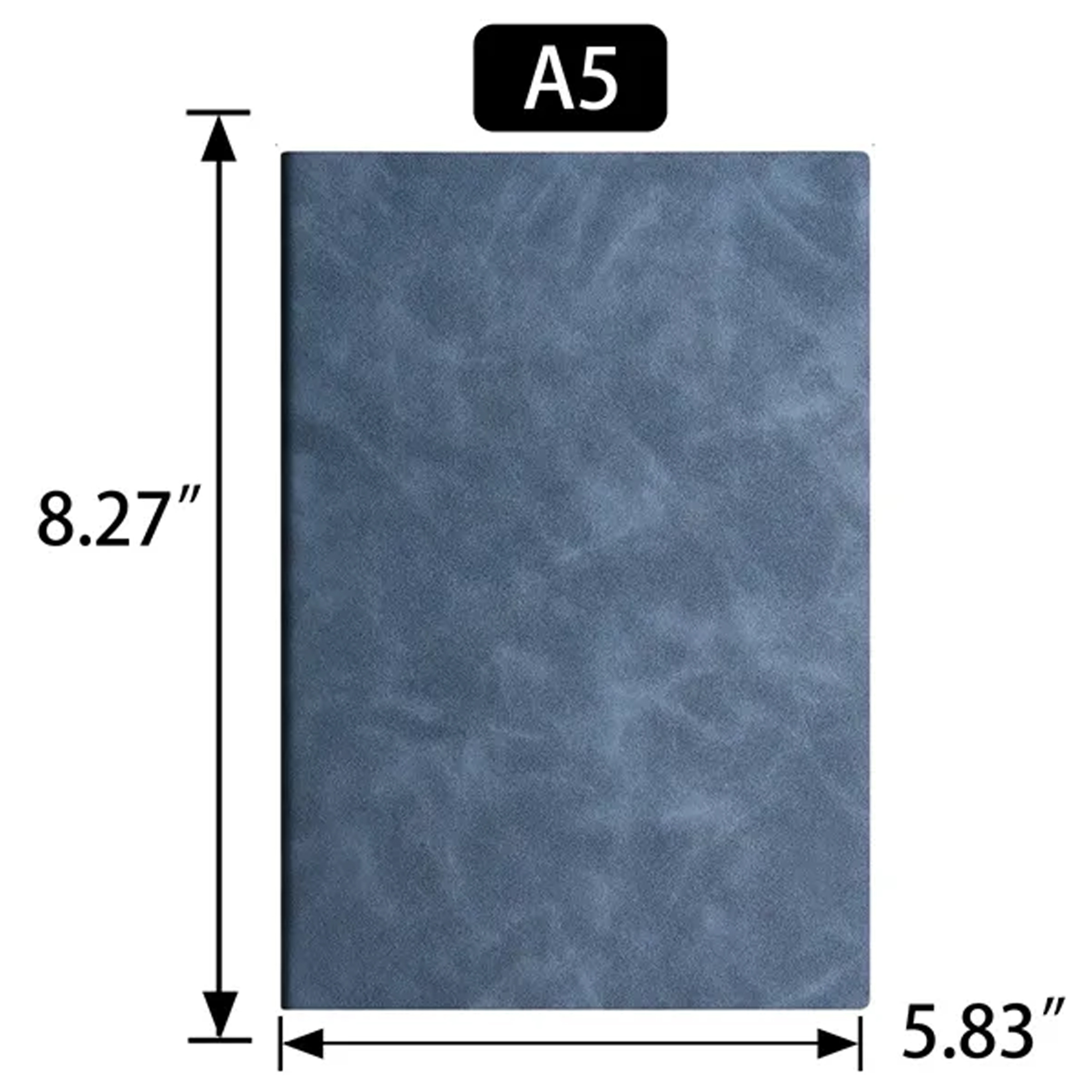 A5 PU Leather Notebook 100 Pages with Ribbon Marker 4
