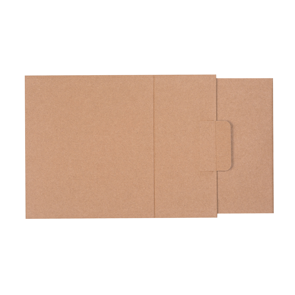 Medium Natural Kraft Premium Vesta Gift Box 11