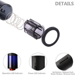 Rechargeable Metal Automatic Electric Wine Opener With LED Indicator 6