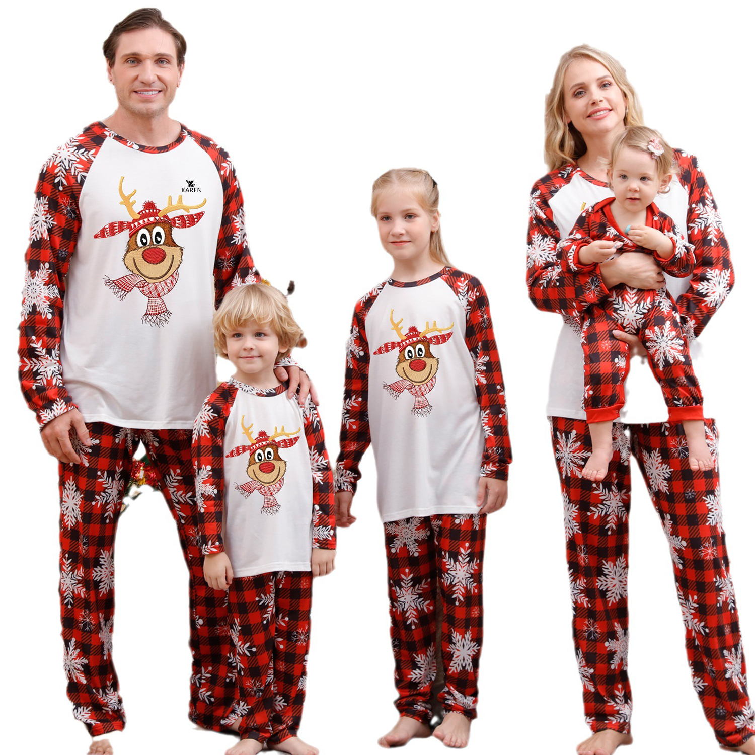 Family Christmas Outfit Set 5
