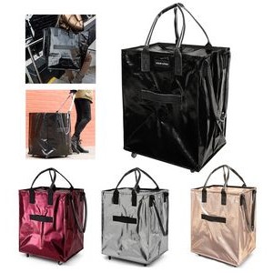 Reusable Grocery Bag On Wheels 1